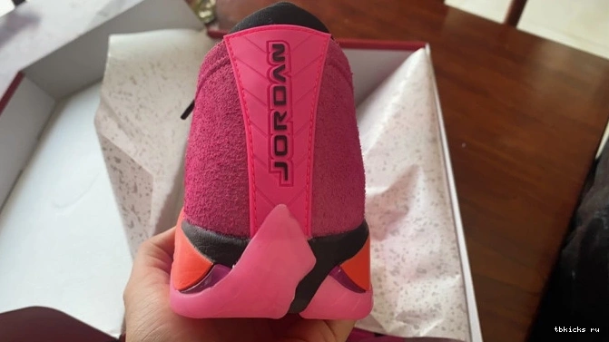 Reps TB Pink Retro DH4121-600 14 (W) Low Shocking Jordan 0806